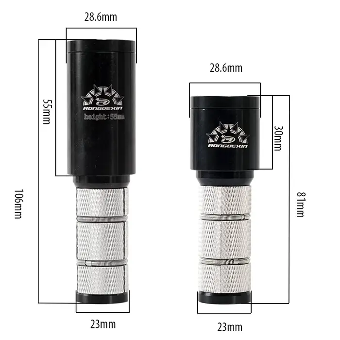 Fourche de vélo cachée 1-1/8 "(28.6mm)