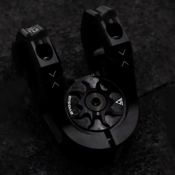 Couvercle de capuchon supérieur de casque de tige de vélo de route vtt avec vis
