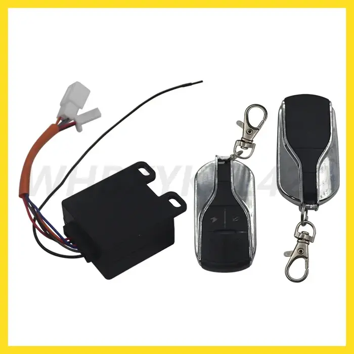Dispositif antivol pour Scooter électrique, alarme de Vibration, démarreur à un bouton, Support, fonction de recherche de véhicule avec télécommande