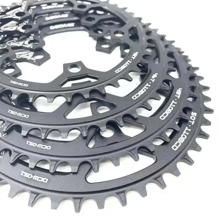 Plateau de pédalier de vélo de route Deckas 110BCD 110/5 griffes Narrow Wide 36T-58T pour manivelle Shimano SR -
