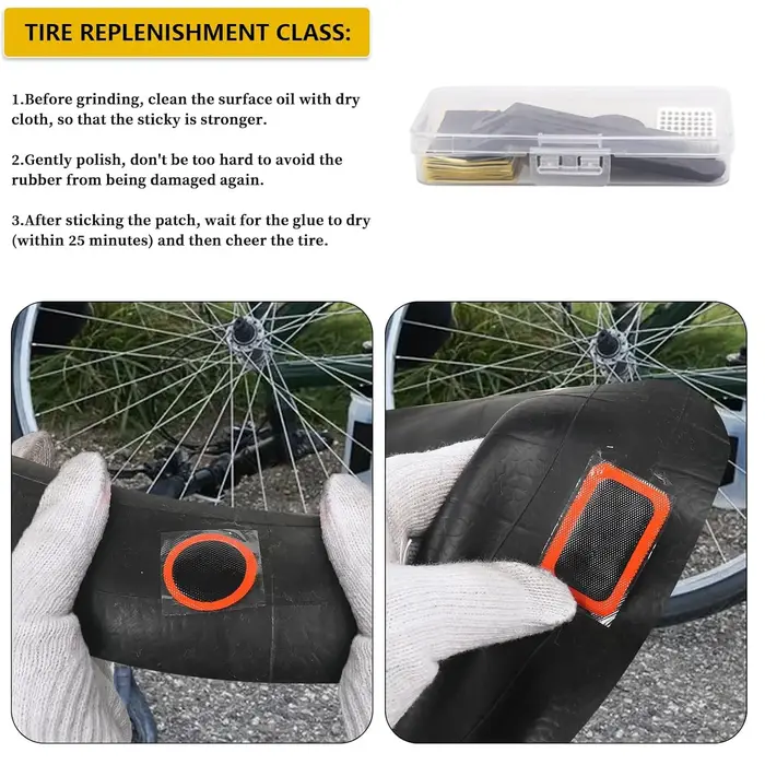 Kit d'outils de réparation de vélo portable 40 pièces
