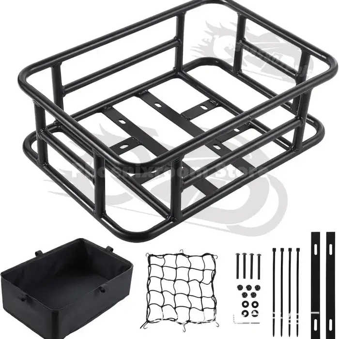 Panier de rangement arrière pour vélo de grande taille