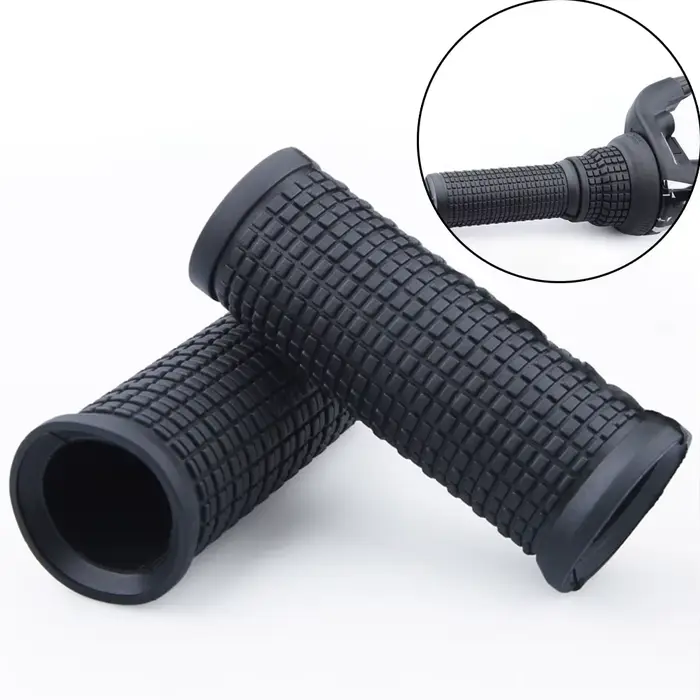Pour Shimano SL-RS35 vtt poignées de guidon de vélo 22.2x75mm barre courte torsion couverture poigné
