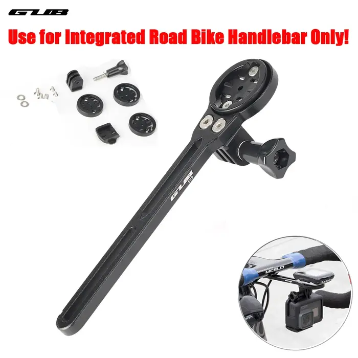 GUB Support d'ordinateur de vélo compteur de vitesse chronomètre Support de caméra de sport Support 