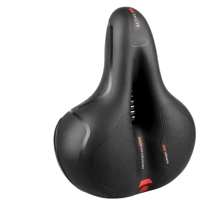 Hollow Breathable Bike Seat Shock Absorbing Comfort Big Butt Bicycle For Men Women Road Cycling Safety Accessory
