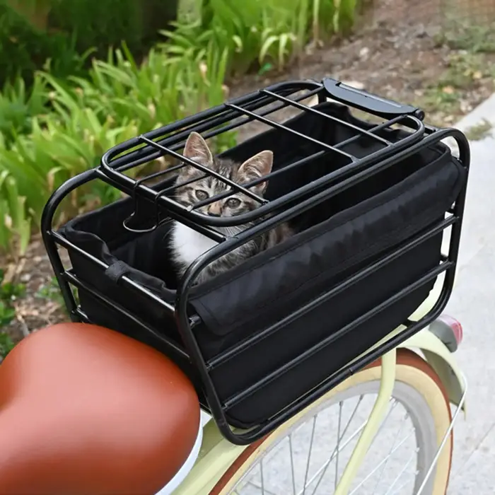 Panier de vélo en acier au carbone
