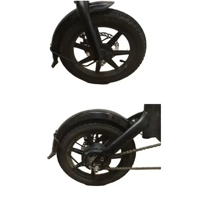 Garde-boue de vélo électrique pliant de 14 pouces