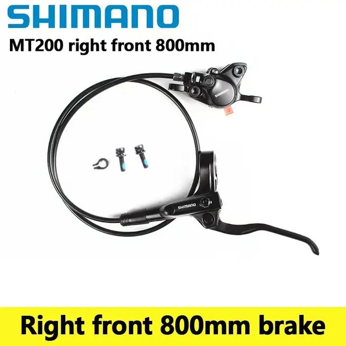 Shimano BR MT200 seulement un côté frein à disque hydraulique pour VTT 800mm 850mm 1400mm 1450mm 1500mm 1550mm