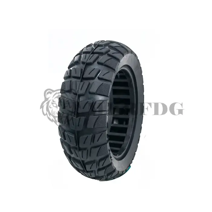 Scooter électrique auto-équilibrage voiture 10 pouces 10x2.70-6.5 pneu solide universel antidéflagrant Non pneumatique