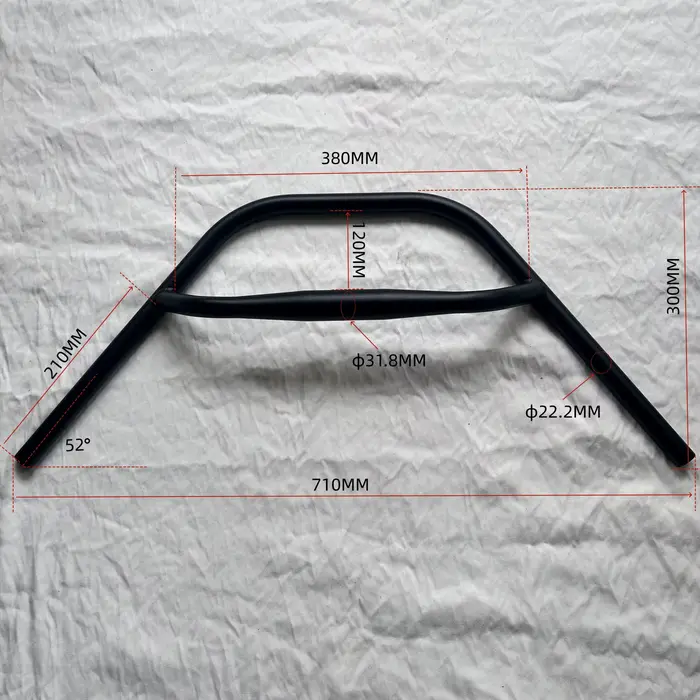 Guidon de vélo en gravier//guidon d'oreiller