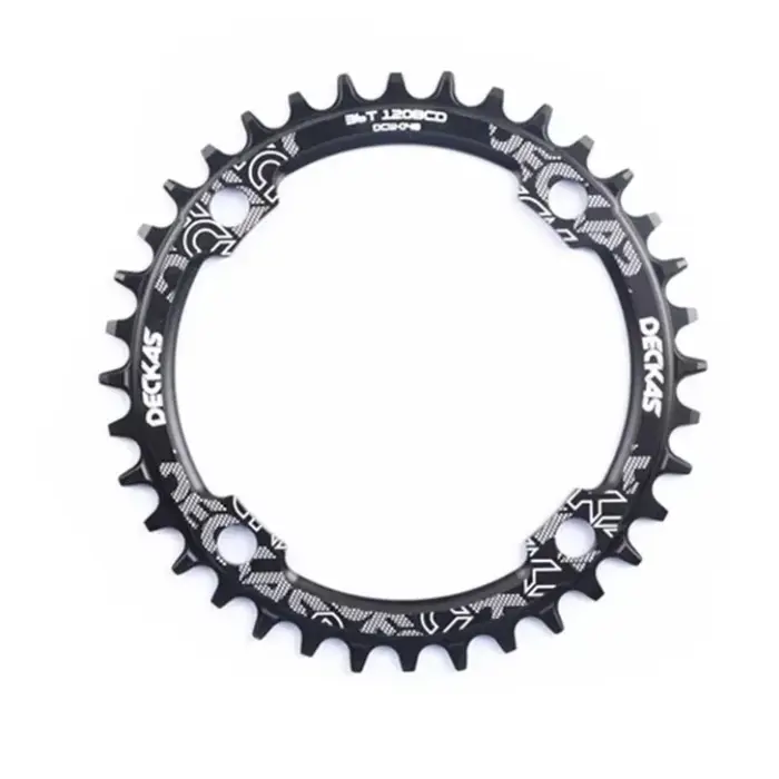 DECKAS 120BCD 36T/38/40/42/44T vélo de montagne manivelle roue à chaîne plateau en aluminium réparation creuse approprié BCD 120mm