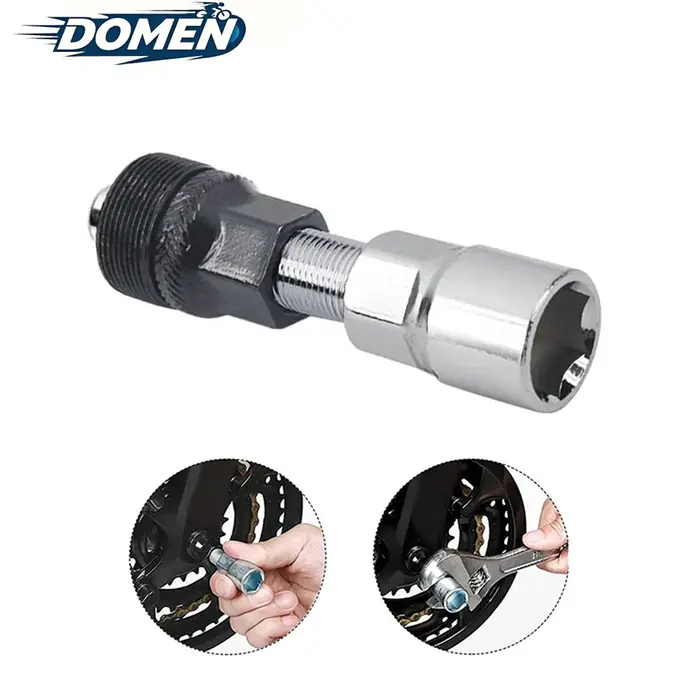 DOMEN extracteur de réparation de manivelle de vélo dissolvant de support inférieur