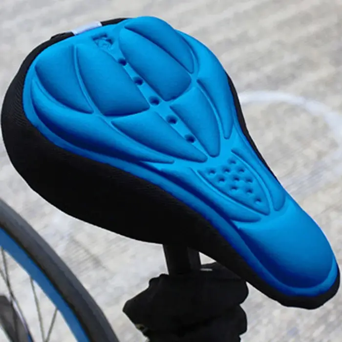 Nouvelle housse de selle de vélo 3D souple, coussin de selle en mousse confortable pour accessoires 