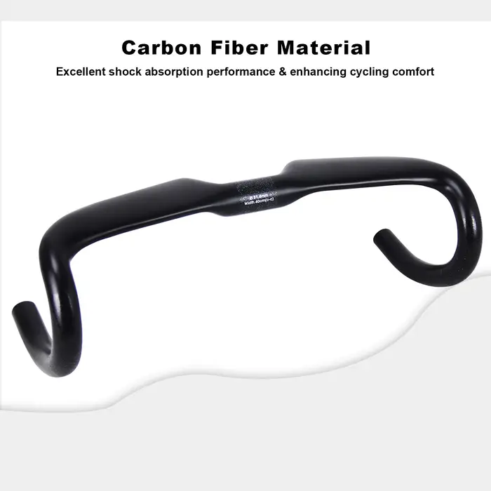 RXL SL 31.8 guidon de vélo de route en carbone routage interne