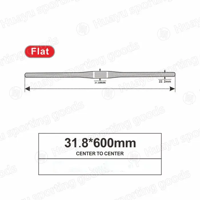 Race Face NEXT VTT 3K fibre de carbone plat Horizontal guidon de vélo en carbone pièces de vélo vtt 