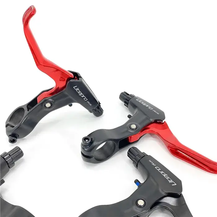 Litepro vtt vélo pliant V levier de frein guidon ultraléger 22.2mm étrier