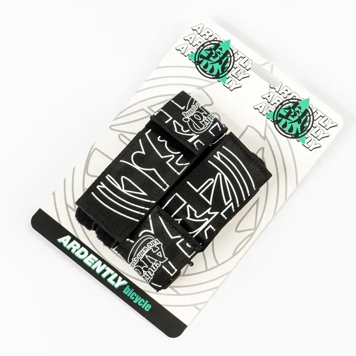 Sangles de pédale de vélo en Nylon, 2 pièces, Clip d'orteil, ceinture adhésive, bande adhésive pour