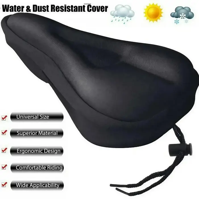 Housse de selle de vélo 1 pièce