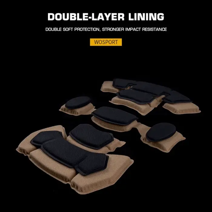Coussinets de doublure de casque Team Wendy 3.0 + mentonnière pour accessoires