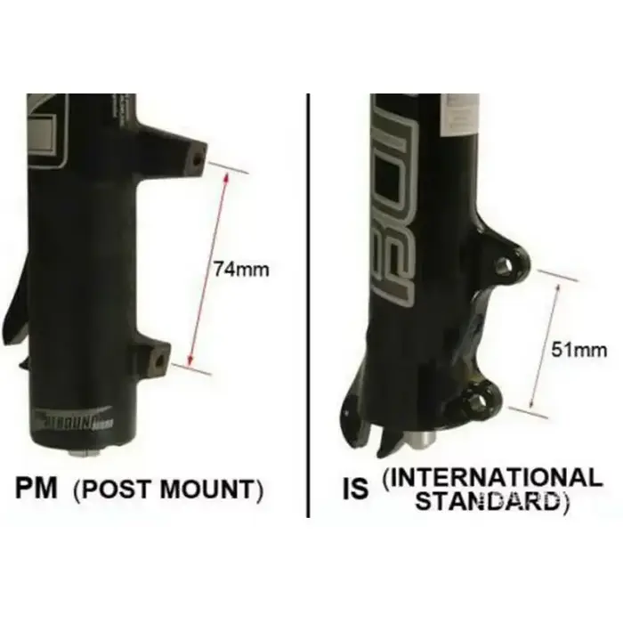 Adaptateur d'étrier de vtt PM/IS avant arrière 180/203mm, Rotors de frein à disque de vélo, adaptate