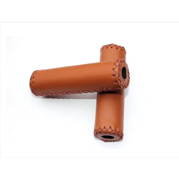 Poignée cousue à la main pour guidon de vélo, accessoire en mousse souple à haute élasticité pour VT