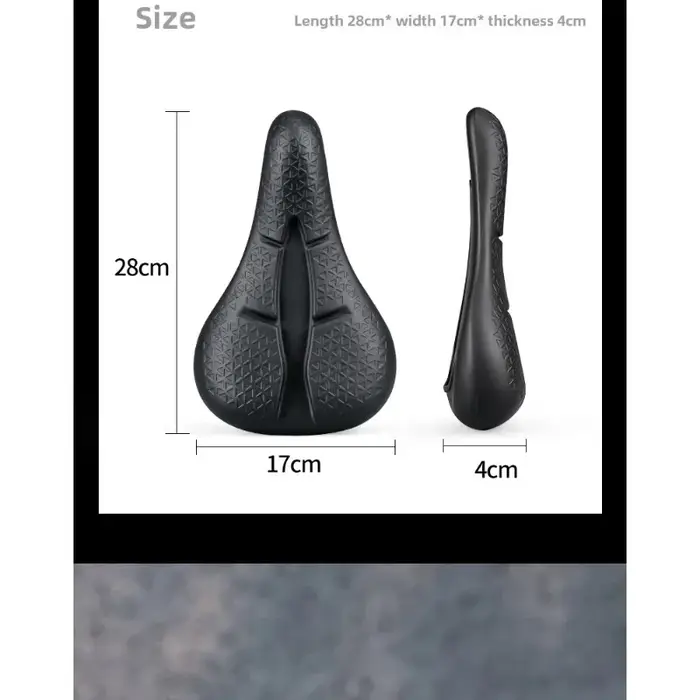 Housse de siège de vélo en silicone