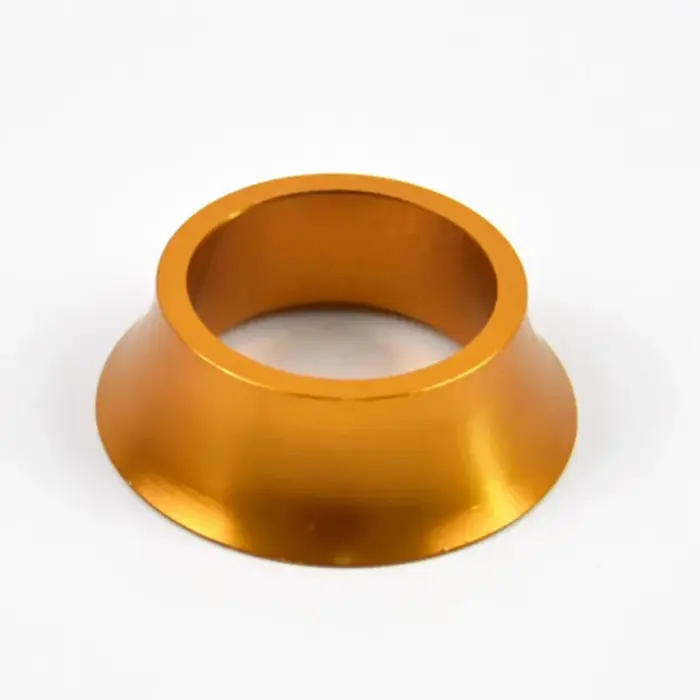 Casques de vélo de route rondelle conique VTT nouveau alliage d'aluminium CNC casques couverture ent