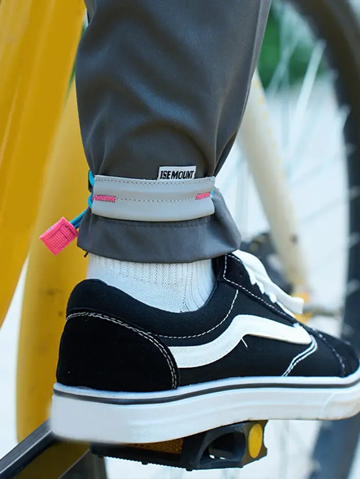 Sangle réfléchissante pour pantalons de vélo