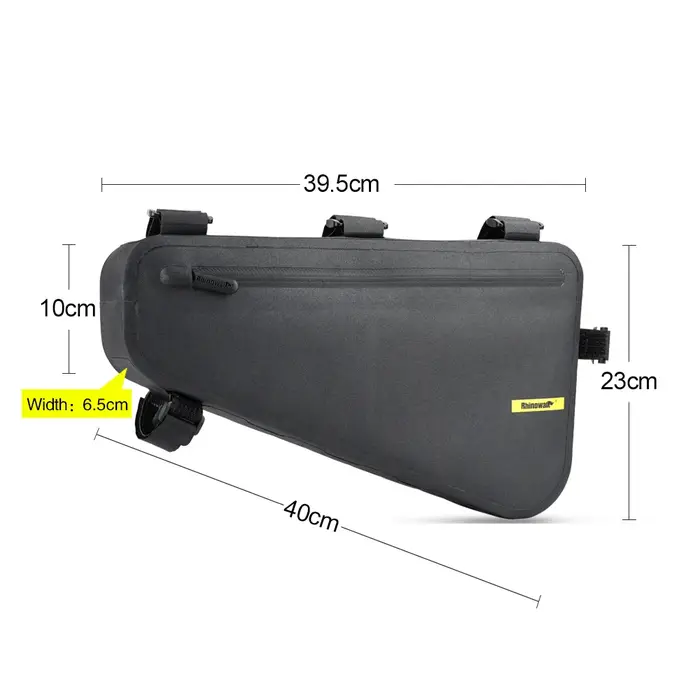 Bal inowalk-Sac triangulaire de grande capacité pour cadre de vélo