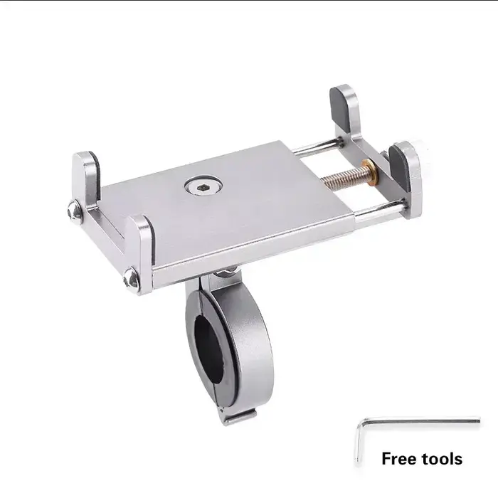 Support de téléphone en aluminium pour vélo de route, support de téléphone pour guidon de vélo, supp