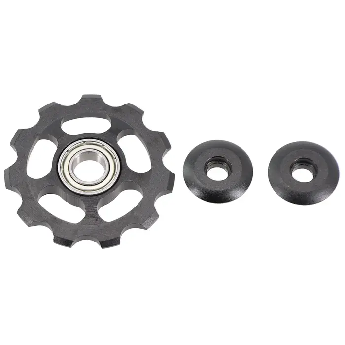 Roue de dérailleur arrière de vélo en alliage d'aluminium 11T pour VTT et vélo de route