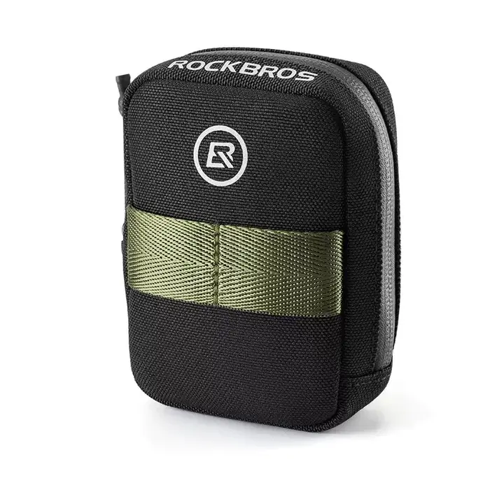 Mini sac de selle de vélo léger, petit sac de vélo de 0,35 l, sacs à main portables multifonctions,