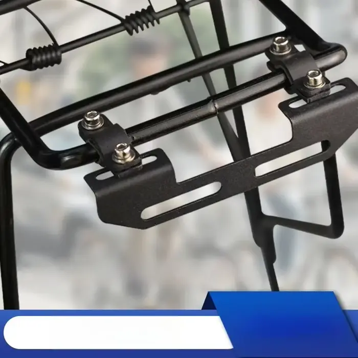 Support de montage de feu arrière léger pour porte-bagages de vélo