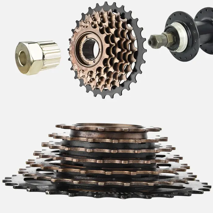 Cassette de roue libre à 7 vitesses pour VTT – Accessoire de remplacement pour pignon de vélo