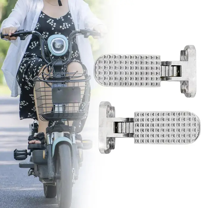 2 pédales arrière de vélo électrique