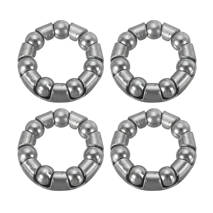 Roulements de manivelle à billes de vélo en acier inoxydable