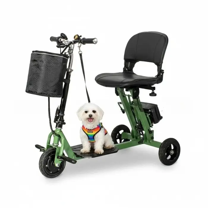 Scooter électrique pliable léger à 4 roues