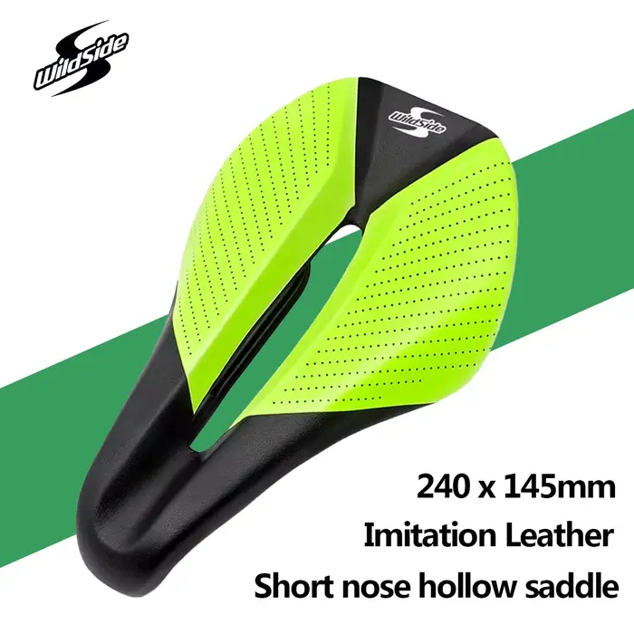 Wildside selle de course de vélo à nez court cyclisme sur route