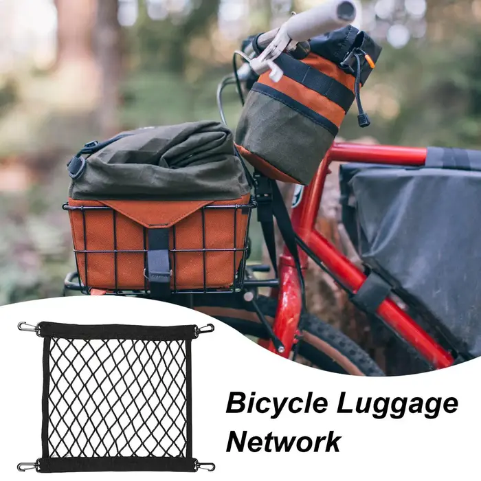 Filet de chargement réglable et compact pour vélo