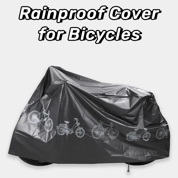 Housse de pluie imperméable pour équipement de vélo