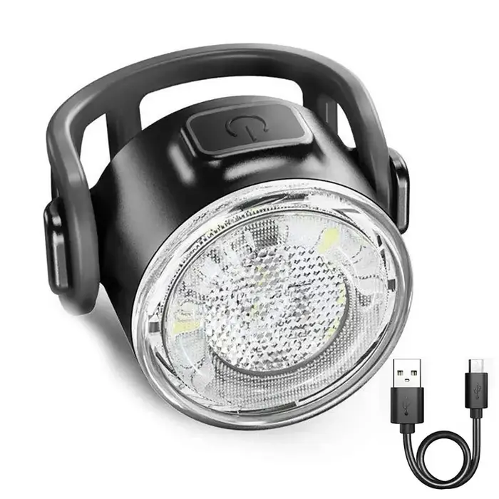 Ensemble de feux avant et arrière de vélo, 6 Modes d'éclairage, phare lumineux, charge USB, feux arr