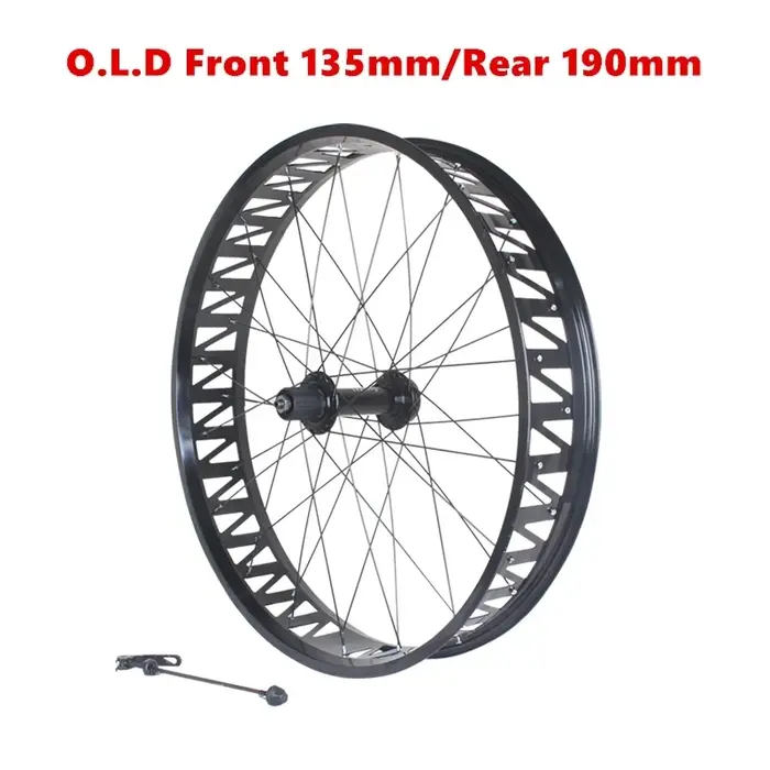 Roue de frein à disque pour vélo de neige