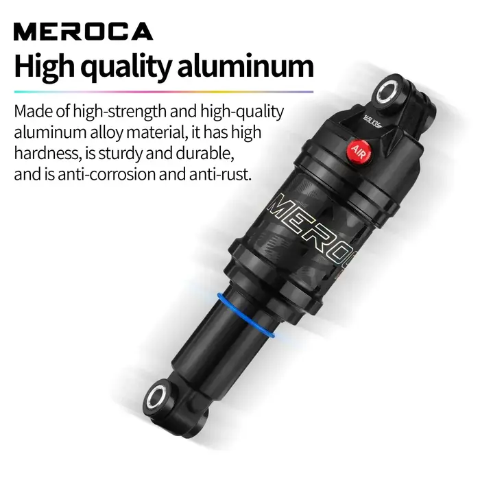 MEROCA vélo amortisseur arrière 125/150/165/190mm Scooter électrique amortisseur VTT ressort d'huile amortisseur