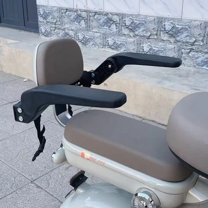 Nouveau vélo électrique pliable siège arrière pour enfants barrière de sécurité Anti-chute type de levage étanche