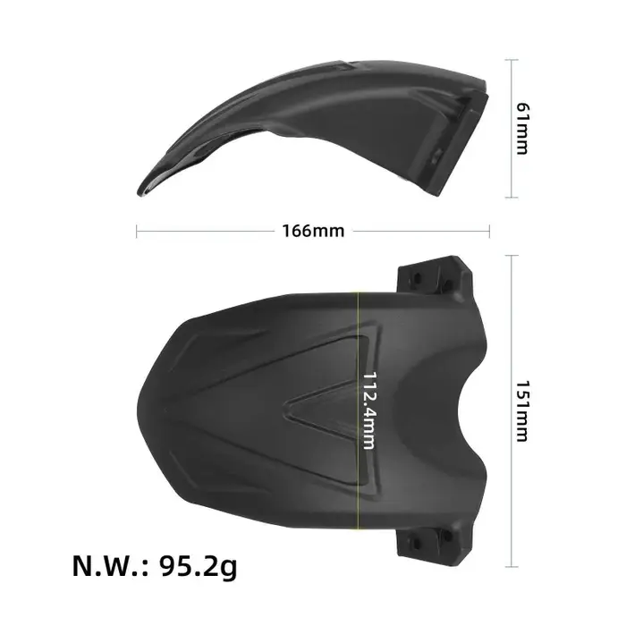 Garde-boue avant et arrière pour Scooter électrique KUGOO KIRIN KuKirin G2 Master