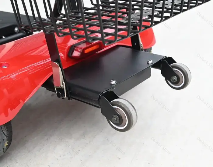 Trottinette Électrique Pliable existent à 4 Roues pour Adulte, avec Siège, 500W, 36V, pour Personnes Âgées, Batterie Parfaite