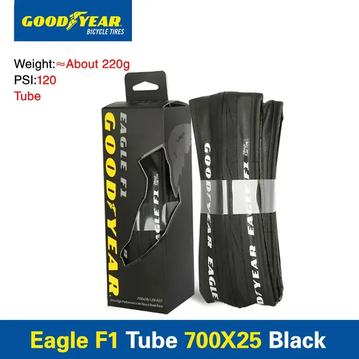 Goodyear Eagle F1 pneus de vélo 700x2 5/700X28C Tube pneu de vélo de route 700C Anti-crevaison pliab