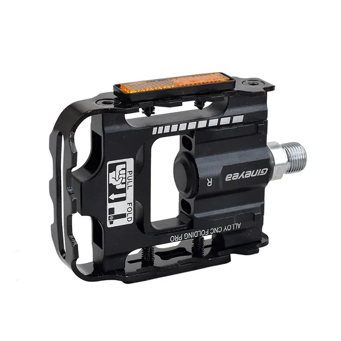Pédale de vélo pliante CNC en alliage d'aluminium