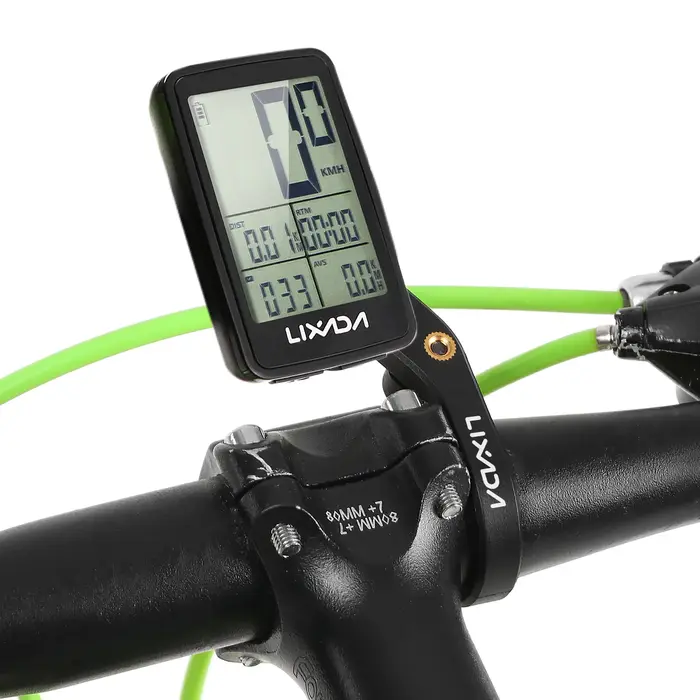 Ordinateur de vélo sans fil rechargeable par USB Lixada