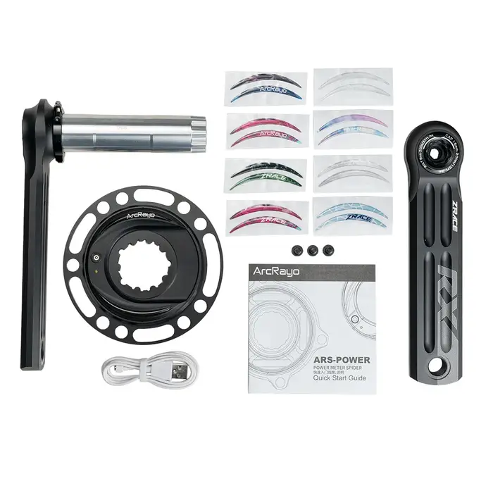 Manivelle de compteur de puissance ZRACE RX, BCD110, support inférieur DUB, manivelle de puissance, 